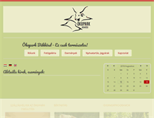Tablet Screenshot of okobukkosd.hu